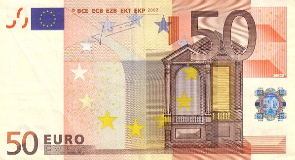 P11X European Union 50 Euro Year 2002 (X-Trichet)
